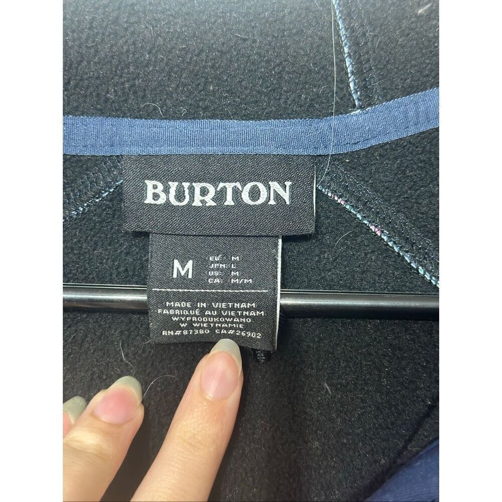 NWOT Burton Crown Bonded DryRide Fleece Full Zip Up Hoodie Jacket Women's M - Picture 6 of 12
